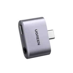 Ugreen CM231 adapter USB-C / 3.5mm mini jack, siva #145423