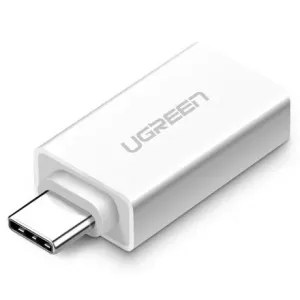 Ugreen OTG adapter USB 3.0 / USB-C F/M, belo #145271
