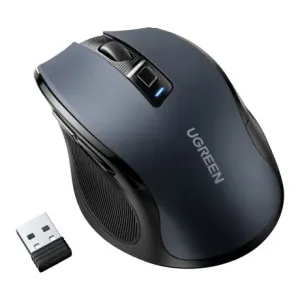 Ugreen MU006 USB brezžična miška, črna #158578