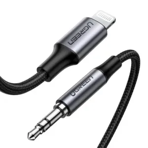 Ugreen MFI audio kabel Lightning / 3.5mm mini jack, siva #145436