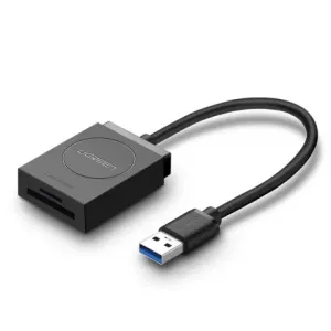 Ugreen Card reader čitalec kartic USB 3.0 SD / micro SD, črna #150965