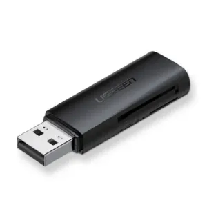 Ugreen CM264 USB čitalnik pomnilniške kartice TF/SD, črna #145407