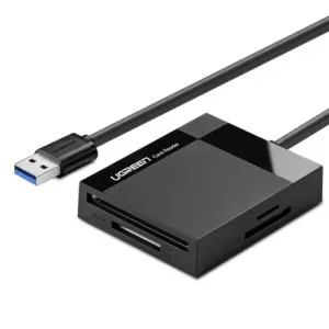 Ugreen CR125 čitalec kartic USB 3.0 1m, črna #145272