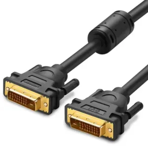 Ugreen DV101 kabel DVI (24+1) M/M 2m, črna