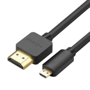 Ugreen HD127 kabel HDMI - micro HDMI 4K 1.5m, črna #145265