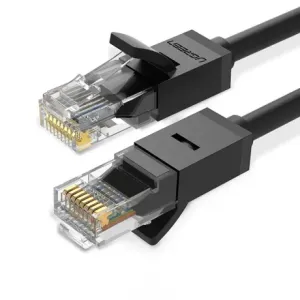 Ugreen Flat omrežni kabel LAN Cat.6 3m, črna #145502
