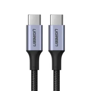 Ugreen kabel USB-C / USB-C PD QC 3.0 5A 100W 1.5m, siva #145431