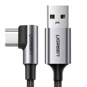 Ugreen kabel USB / USB-C 3A 1m, črna/siva #145376