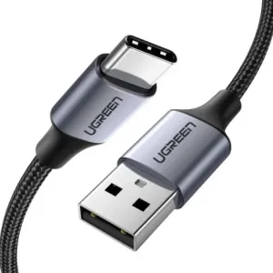 Ugreen kabel USB / USB-C QC 3A 1m, siva #145383
