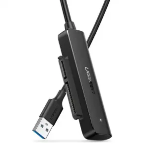 Ugreen CM321 adapter HDD SSD 2.5'' SATA III 3.0 - USB 3.2, črna #145441