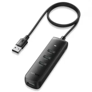 Ugreen CM416 HUB adapter USB / 4x USB 3.2 1m, črna #145551
