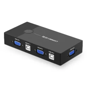 Ugreen Switch Box VGA / USB, črna