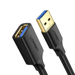 Ugreen US129 Extension podaljšanje kabel USB 3.0 1.5m, črna #145267