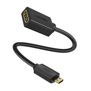 Ugreen 20134 adapter Micro HDMI - HDMI M/F 4K, črna #145230