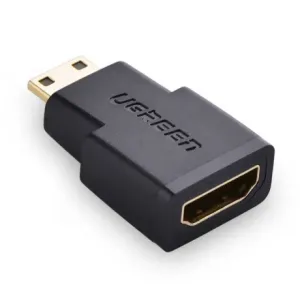 Ugreen adapter Mini HDMI - HDMI M/F, črna #145222