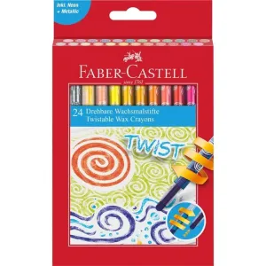 Faber Castell voščenke Twist / različni kompleti (Pastelne)