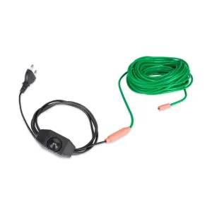 Waldbeck Greenwire Select 12, grelni kabel za rastline, 12 m, s termostatom, IP68