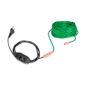 Waldbeck Greenwire Select 20, grelni kabel za rastline, 20 m, s termostatom, IP68
